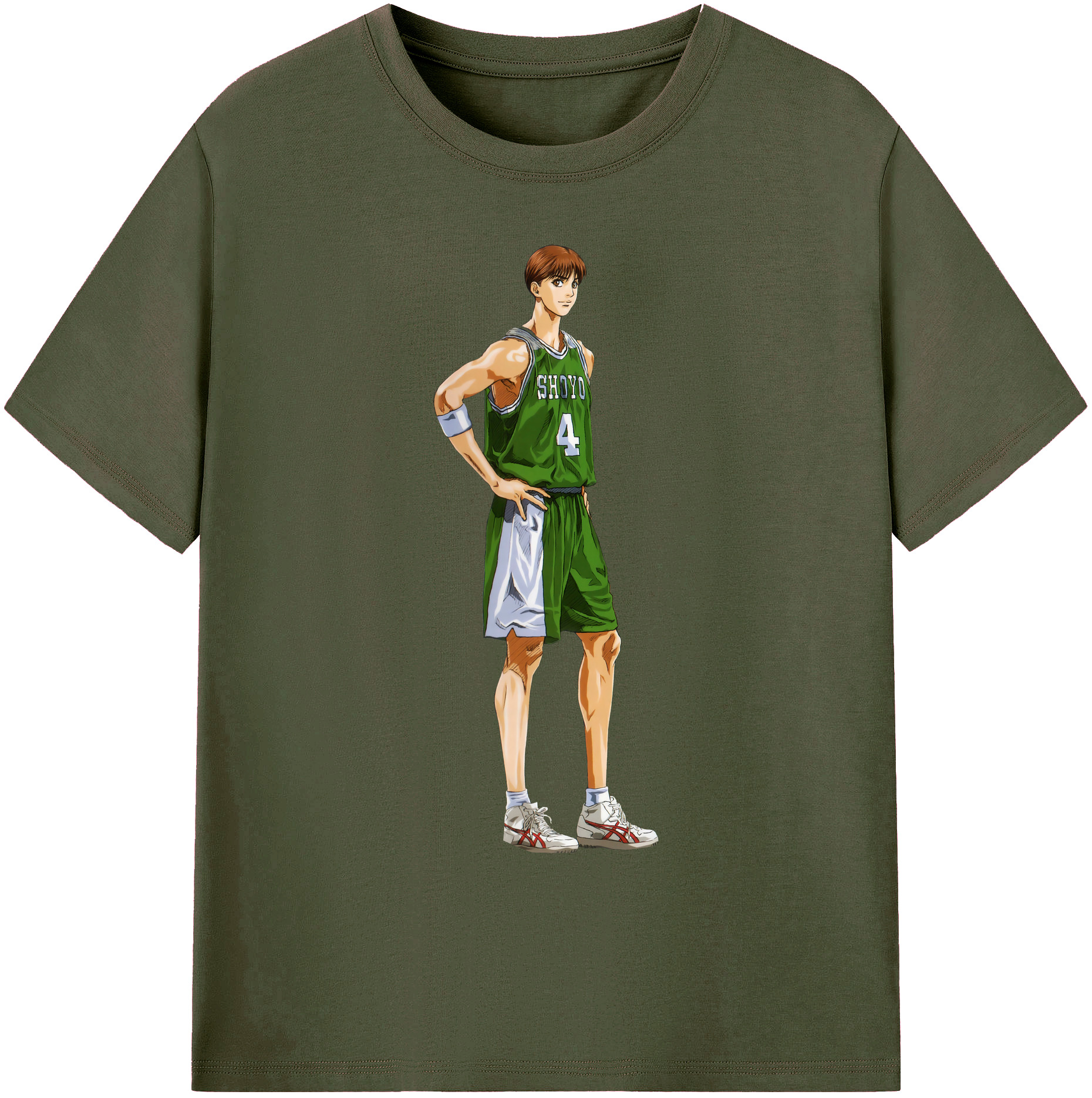 （画像用） SLAM DUNK／スラムダンク 綿100％ メンズ半袖Tシャツ｜肌触りやわらか＆通気性